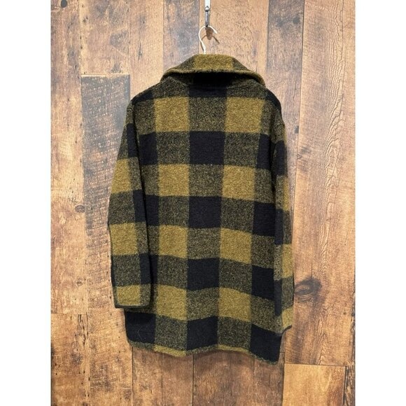 Roots Seymour Women’s Plaid Green Jacket Medium EUC - Picture 3 of 6